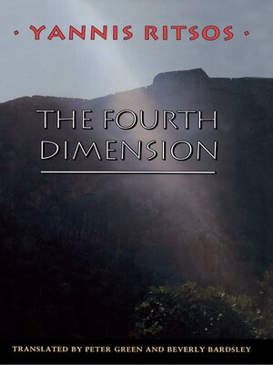cover image of The Fourth Dimension